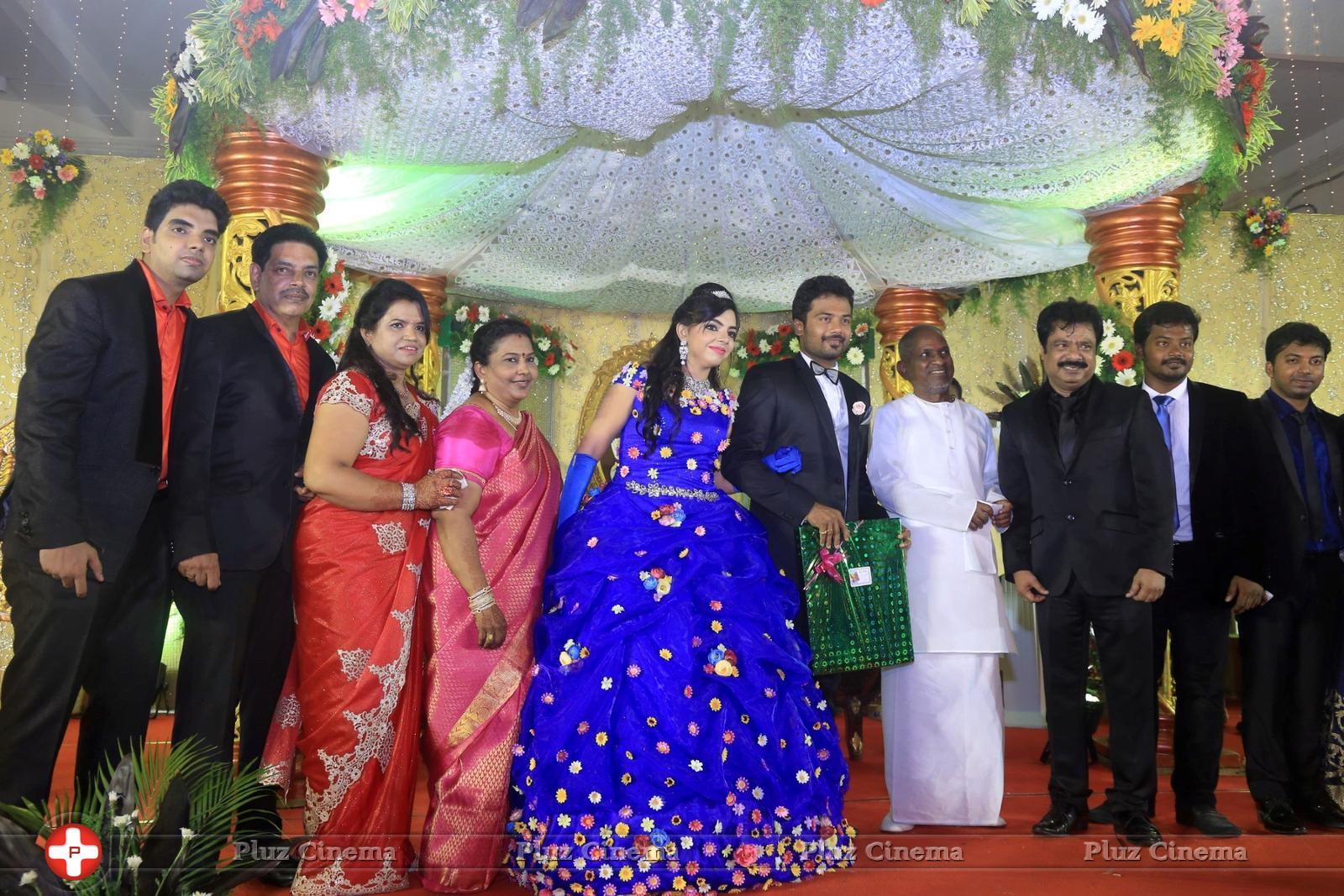 Director R. Pandiarajan Son Prithvirajan Weds Akshaya Wedding Reception Stills | Picture 1310885