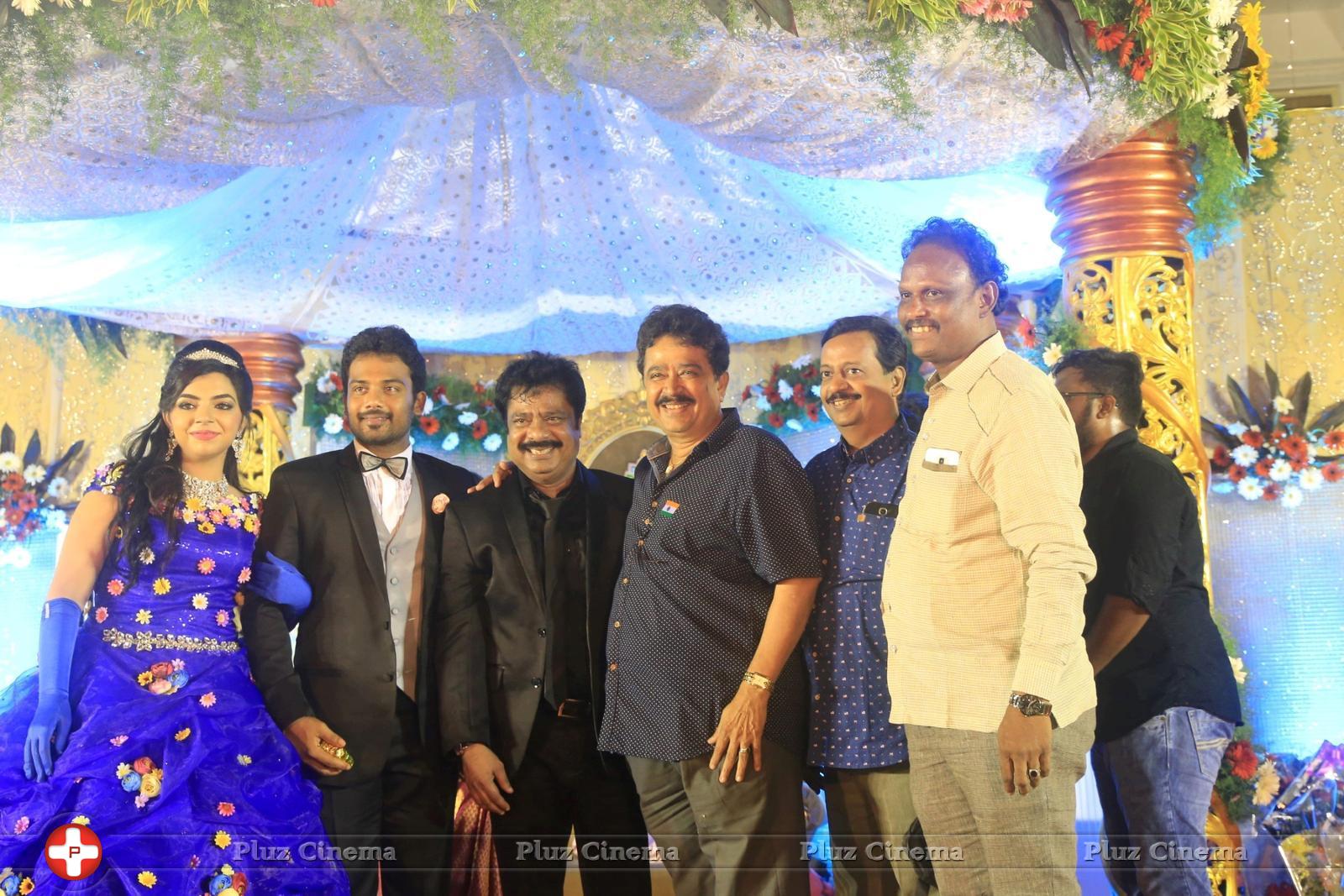 Director R. Pandiarajan Son Prithvirajan Weds Akshaya Wedding Reception Stills | Picture 1310907
