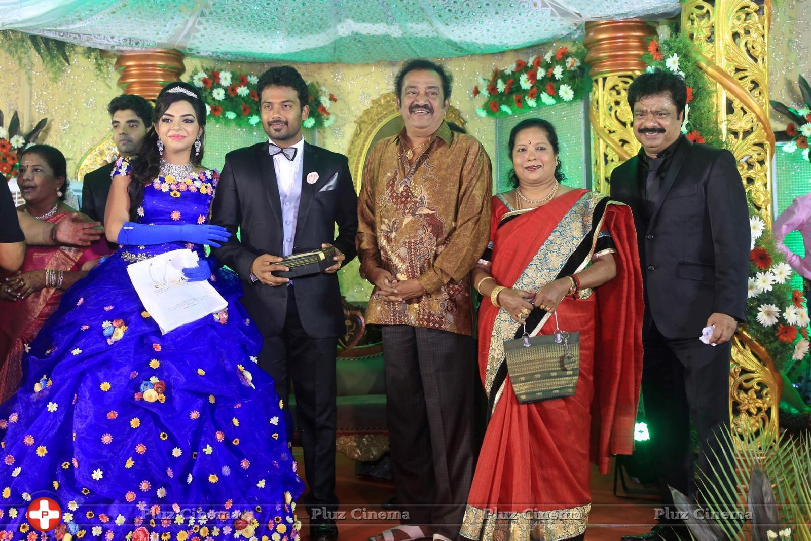 Director R. Pandiarajan Son Prithvirajan Weds Akshaya Wedding Reception Stills | Picture 1310911
