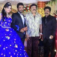 Director R. Pandiarajan Son Prithvirajan Weds Akshaya Wedding Reception Stills | Picture 1310877