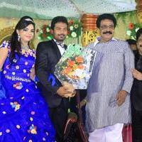 Director R. Pandiarajan Son Prithvirajan Weds Akshaya Wedding Reception Stills | Picture 1310878