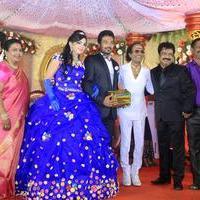 Director R. Pandiarajan Son Prithvirajan Weds Akshaya Wedding Reception Stills | Picture 1310882