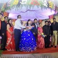 Director R. Pandiarajan Son Prithvirajan Weds Akshaya Wedding Reception Stills