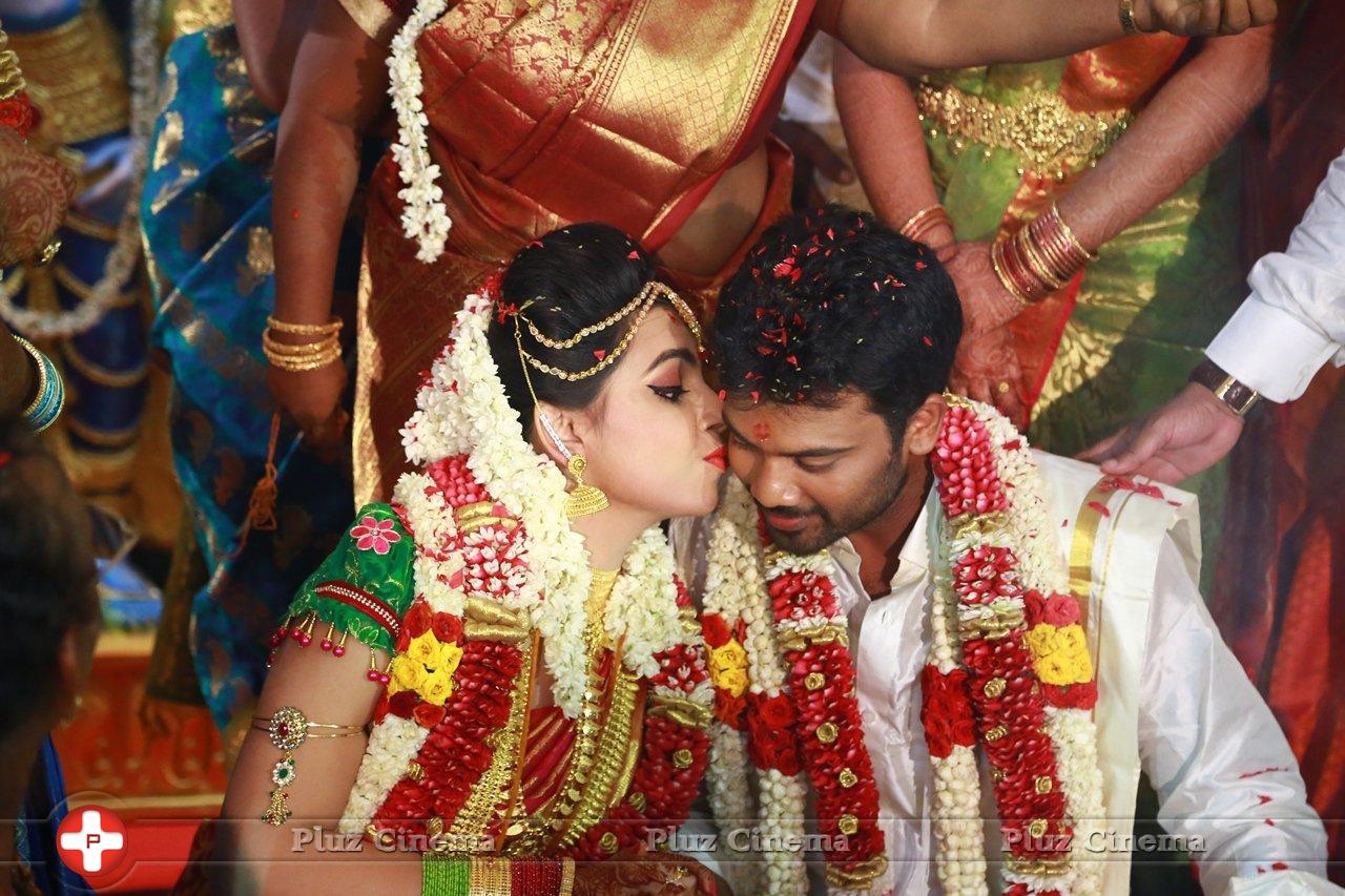 Director R. Pandiarajan Son Prithvirajan Weds Akshaya Wedding Reception Stills | Picture 1313810
