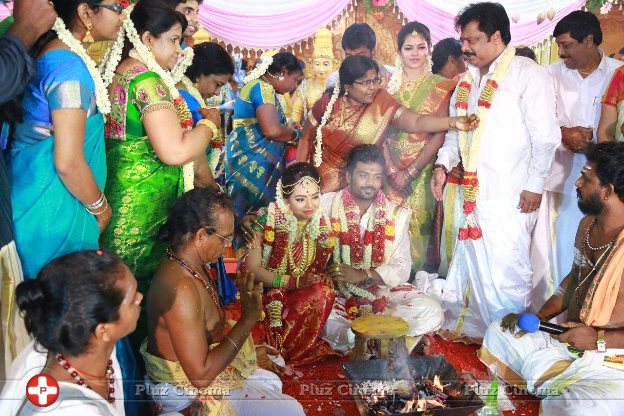 Director R. Pandiarajan Son Prithvirajan Weds Akshaya Wedding Reception Stills | Picture 1313811