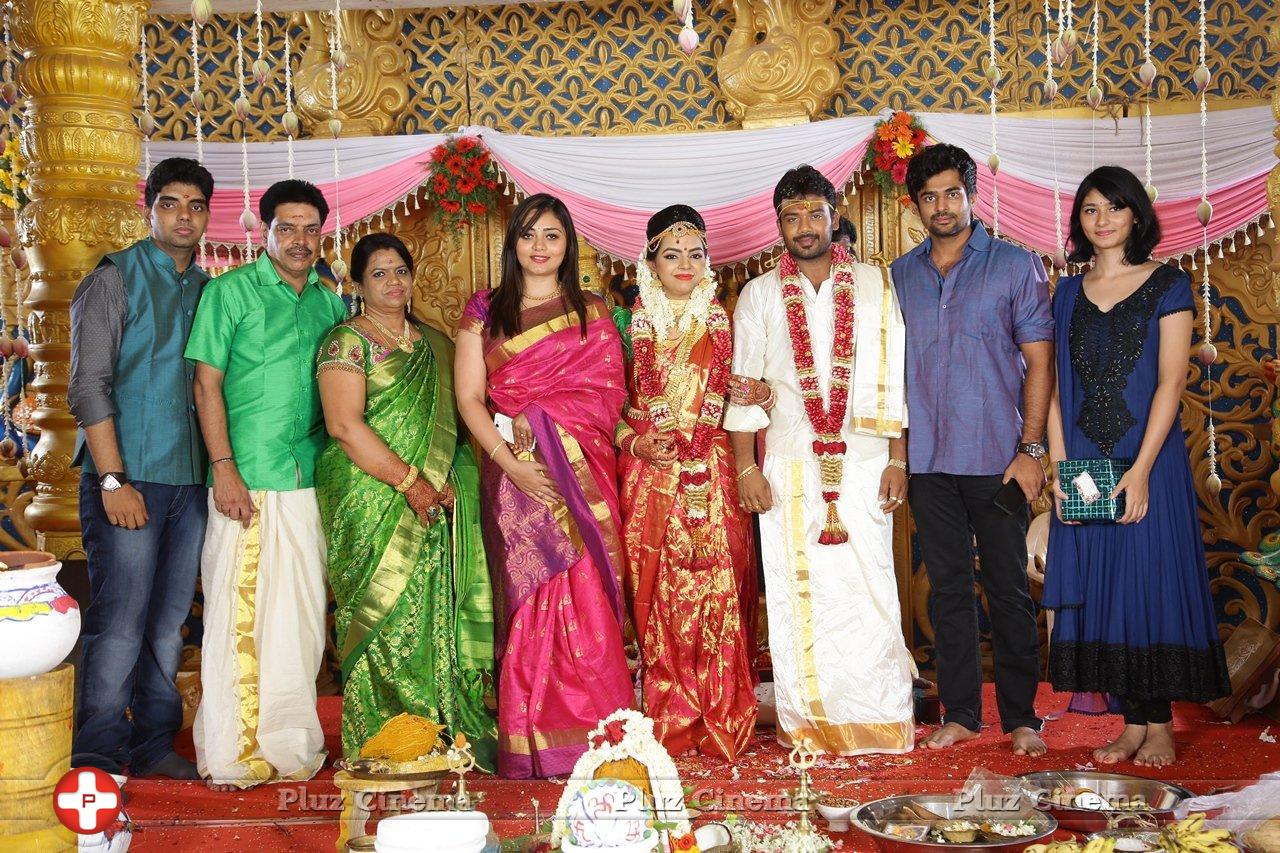 Director R. Pandiarajan Son Prithvirajan Weds Akshaya Wedding Reception Stills | Picture 1313816