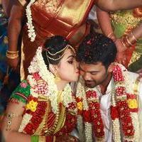 Director R. Pandiarajan Son Prithvirajan Weds Akshaya Wedding Reception Stills | Picture 1313810