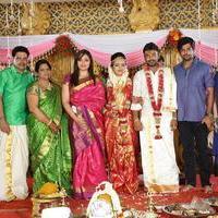 Director R. Pandiarajan Son Prithvirajan Weds Akshaya Wedding Reception Stills | Picture 1313816