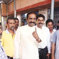 Celebrities Cast their Votes in TN Election 2016 Photos