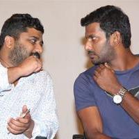 Actor Vishal and Producer KE Gnanavel Raja Press Meet Stills
