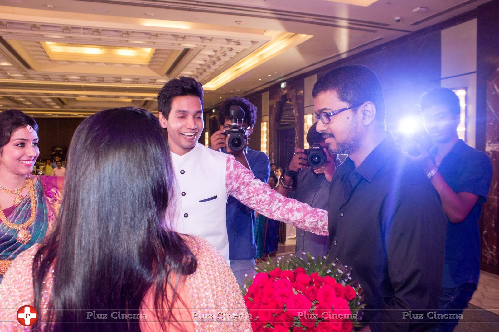 Vijay Attends Jothiram Pavithra Engagement Images | Picture 1320353