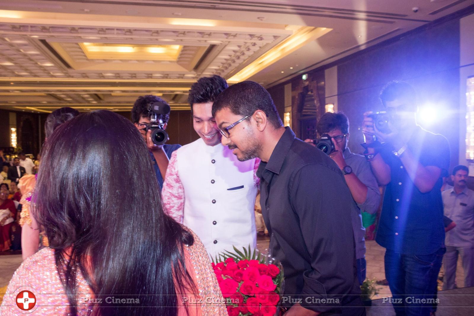 Vijay Attends Jothiram Pavithra Engagement Images | Picture 1320354