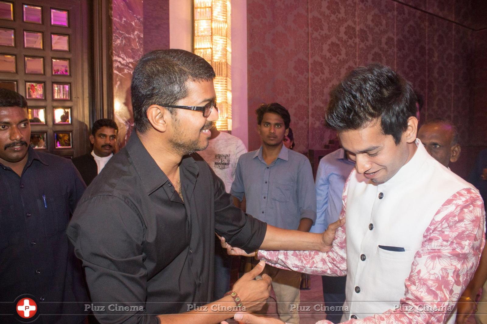 Vijay Attends Jothiram Pavithra Engagement Images | Picture 1320355
