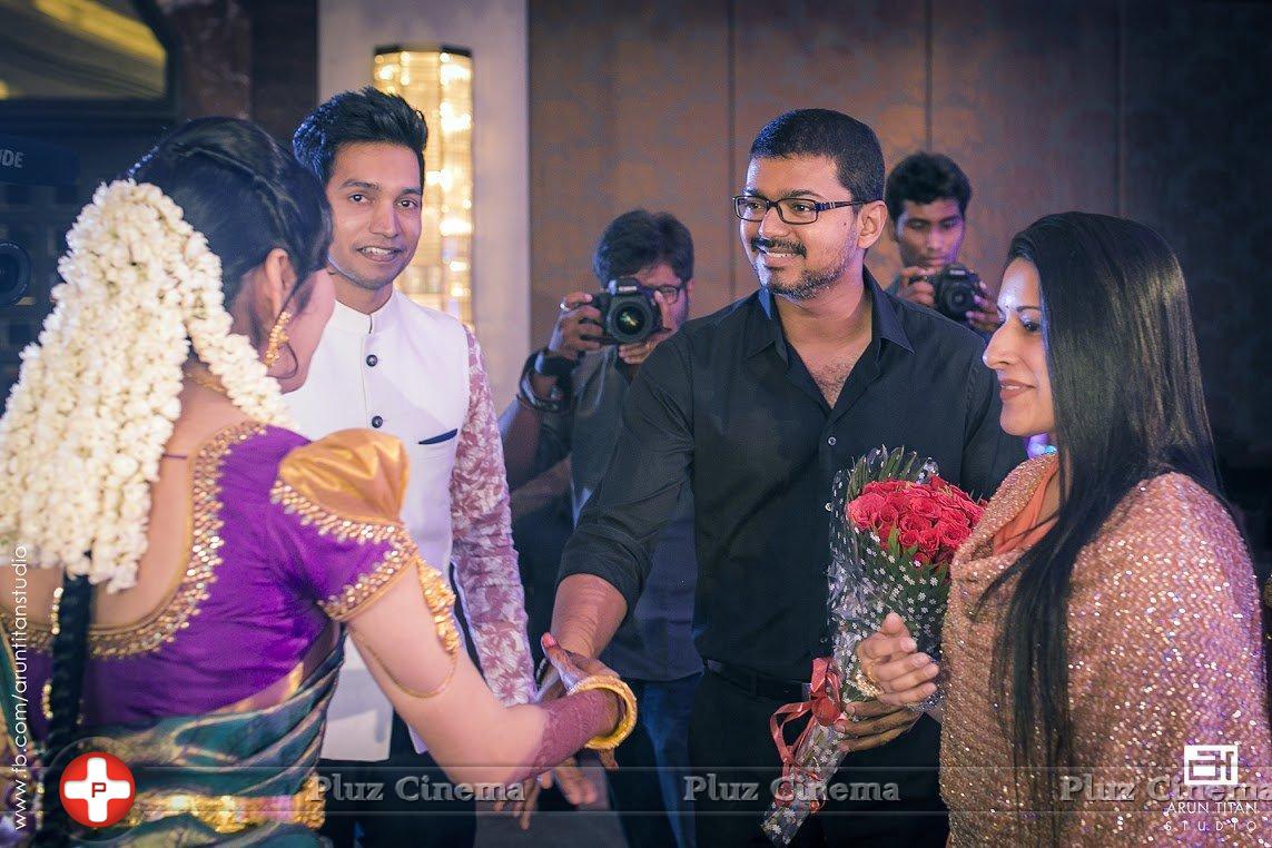 Vijay Attends Jothiram Pavithra Engagement Images | Picture 1320360
