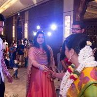 Vijay Attends Jothiram Pavithra Engagement Images