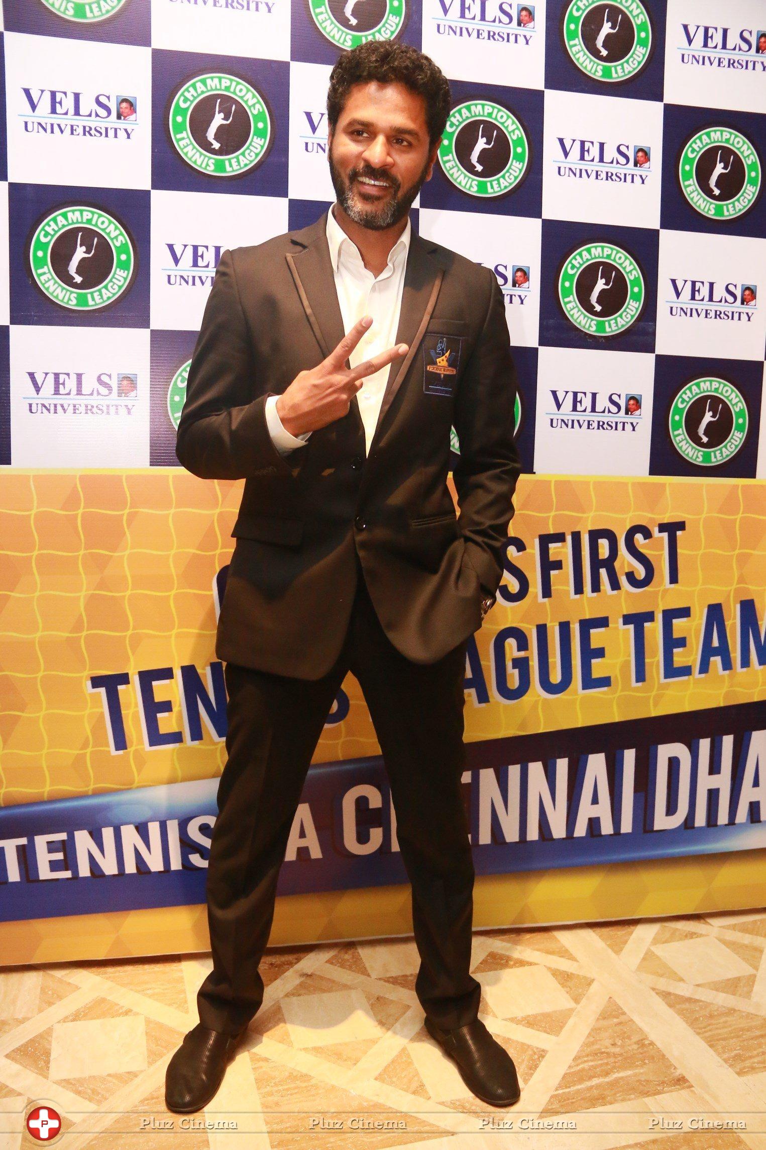 Prabhu Deva - Chennai's First Tennis League Team V Chennai Warriors Launch Stills | Picture 1159405