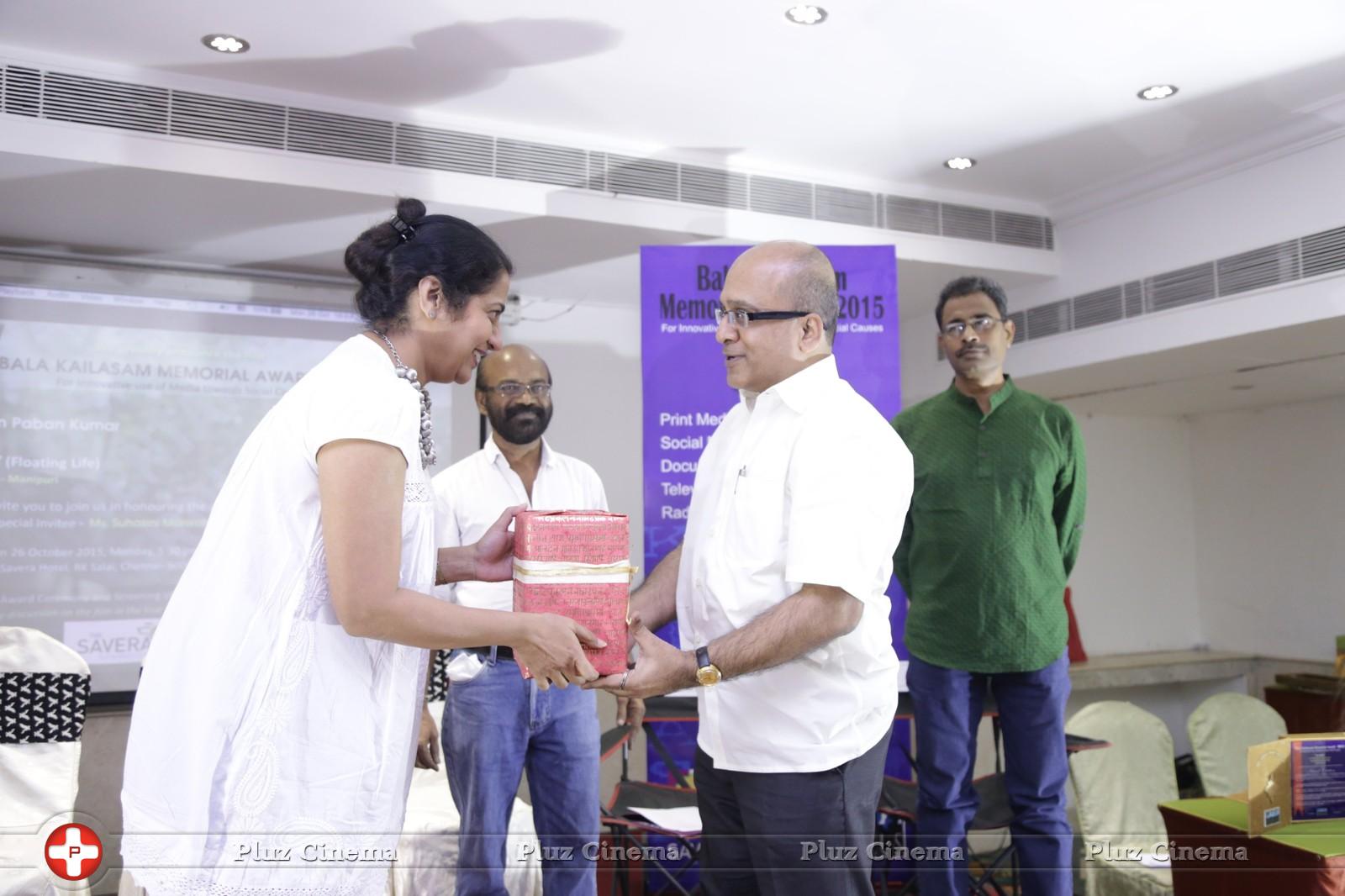 Cinema Rendezvous 1st Bala Kailasam Memorial Award 2015 Event Stills | Picture 1146206