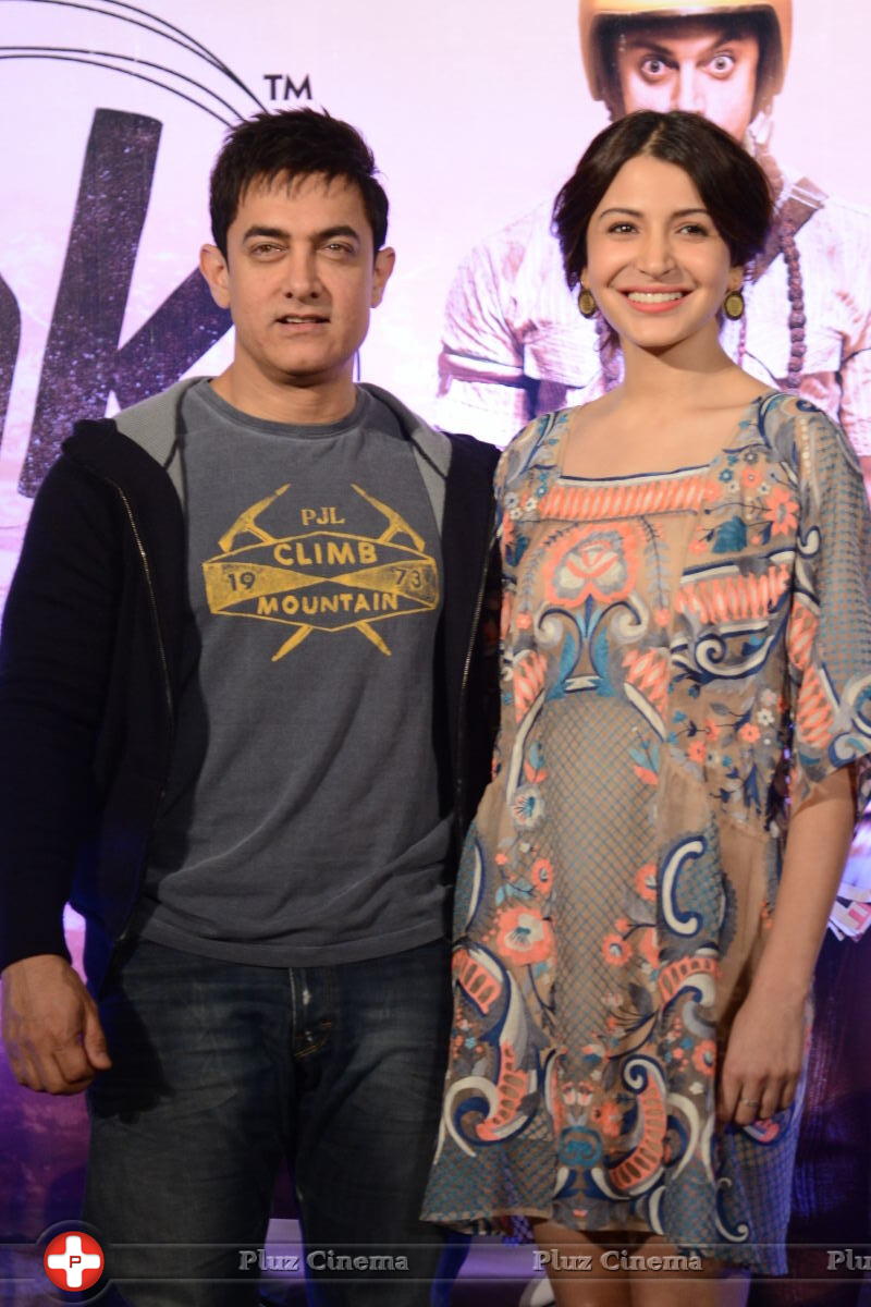 Aamir Khan and Anushka Sharma promotes PK Movie at Hyderabad Photos | Picture 899898