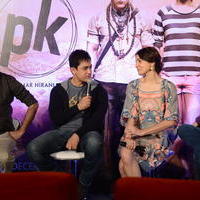 Aamir Khan and Anushka Sharma promotes PK Movie at Hyderabad Photos | Picture 899555
