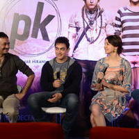 Aamir Khan and Anushka Sharma promotes PK Movie at Hyderabad Photos | Picture 899556