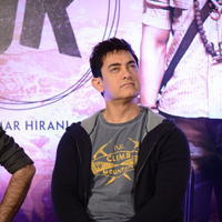 Aamir Khan - Aamir Khan and Anushka Sharma promotes PK Movie at Hyderabad Photos | Picture 899566