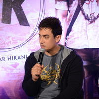 Aamir Khan - Aamir Khan and Anushka Sharma promotes PK Movie at Hyderabad Photos | Picture 899601