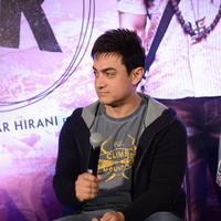 Aamir Khan - Aamir Khan and Anushka Sharma promotes PK Movie at Hyderabad Photos | Picture 899607