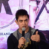 Aamir Khan - Aamir Khan and Anushka Sharma promotes PK Movie at Hyderabad Photos | Picture 899749