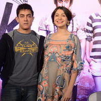 Aamir Khan and Anushka Sharma promotes PK Movie at Hyderabad Photos | Picture 899895