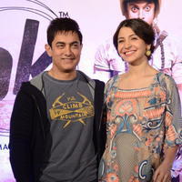 Aamir Khan and Anushka Sharma promotes PK Movie at Hyderabad Photos | Picture 899901