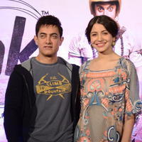 Aamir Khan and Anushka Sharma promotes PK Movie at Hyderabad Photos | Picture 899905