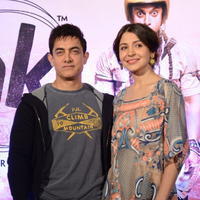 Aamir Khan and Anushka Sharma promotes PK Movie at Hyderabad Photos | Picture 899907