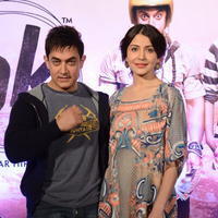 Aamir Khan and Anushka Sharma promotes PK Movie at Hyderabad Photos | Picture 899912
