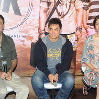 Aamir Khan and Anushka Sharma promotes PK Movie at Hyderabad Photos | Picture 899926