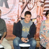 Aamir Khan and Anushka Sharma promotes PK Movie at Hyderabad Photos | Picture 899935
