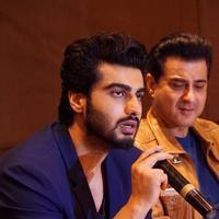 Arjun Kapoor - Arjun Kapoor and Sonakshi Sinha at Tevar Movie Press Meet Photos | Picture 914429
