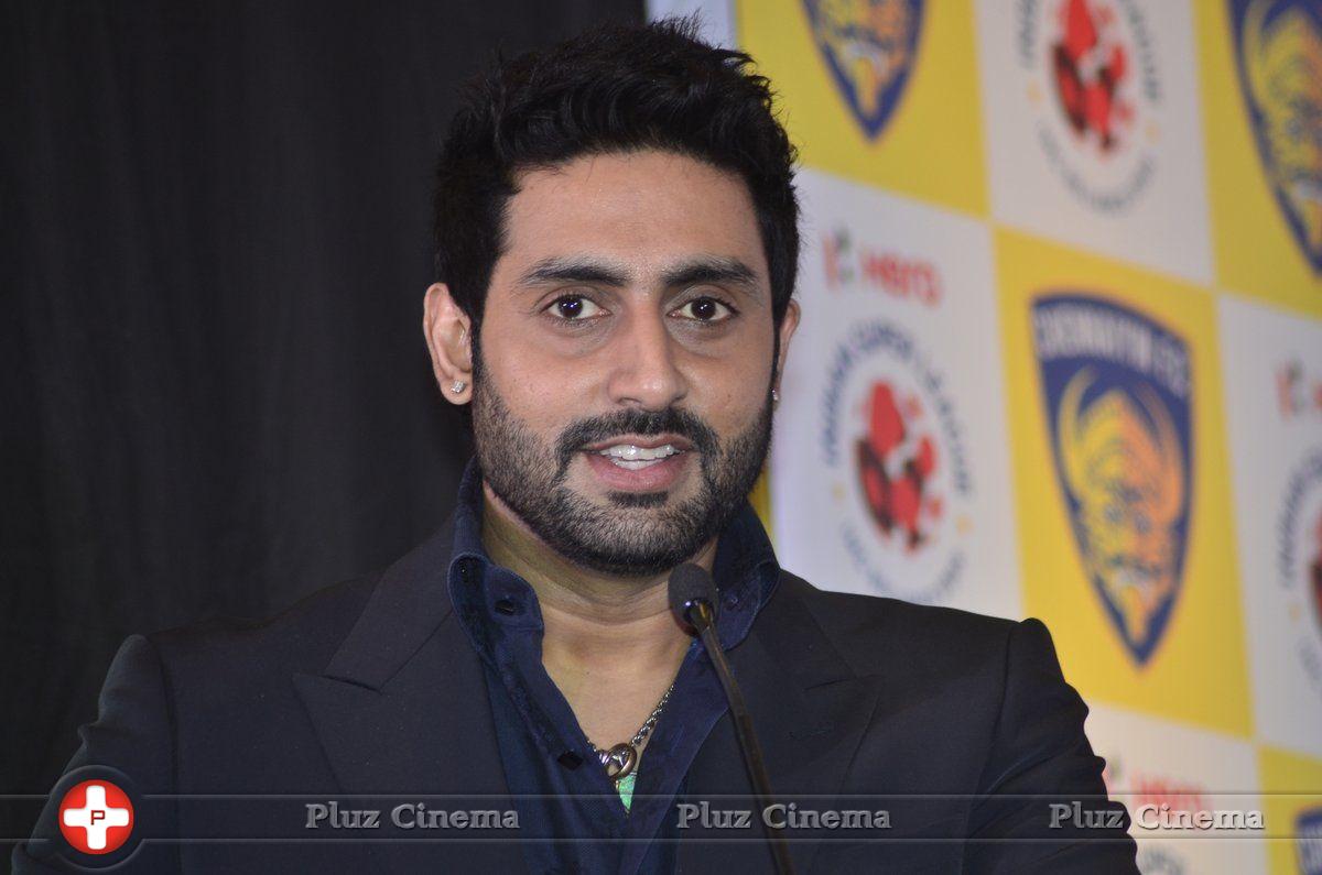 Abhishek Bachchan - Abhishek Bachchan introduces ISL Chennaiyin FC team Photos | Picture 845337