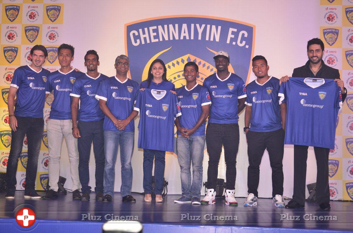 Abhishek Bachchan introduces ISL Chennaiyin FC team Photos | Picture 845352