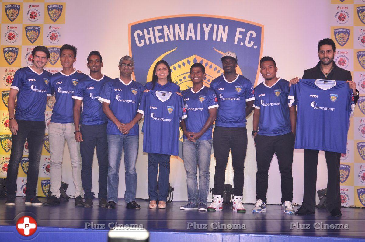 Abhishek Bachchan introduces ISL Chennaiyin FC team Photos | Picture 845353