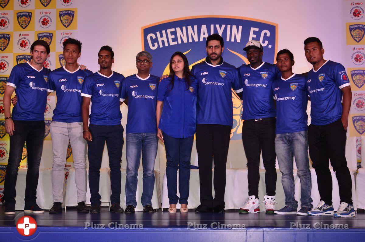 Abhishek Bachchan introduces ISL Chennaiyin FC team Photos | Picture 845362