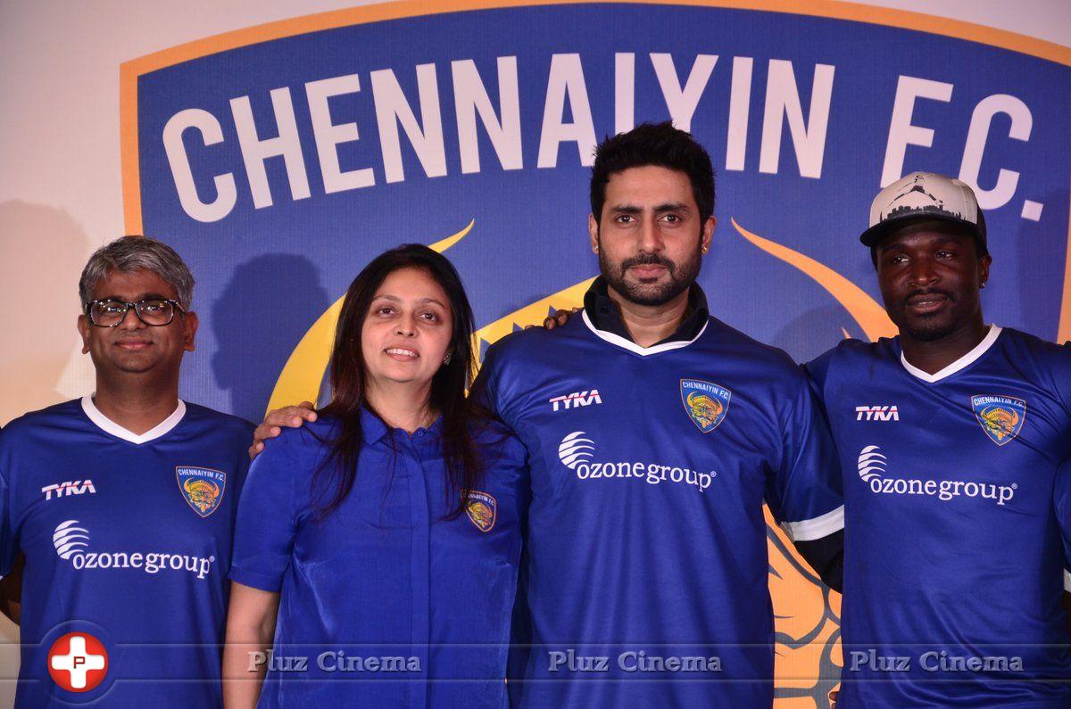 Abhishek Bachchan introduces ISL Chennaiyin FC team Photos | Picture 845364
