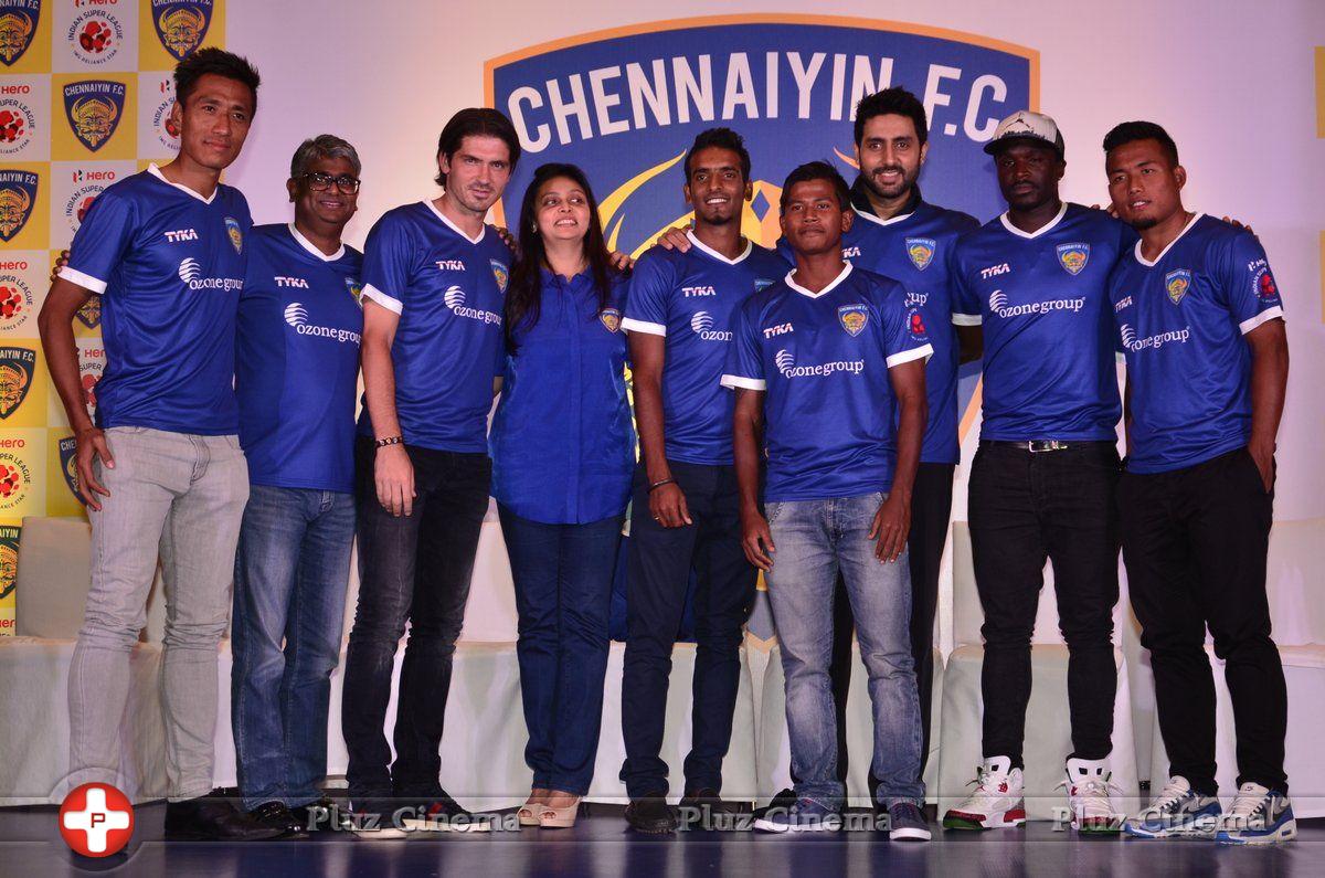 Abhishek Bachchan introduces ISL Chennaiyin FC team Photos | Picture 845365
