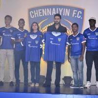 Abhishek Bachchan introduces ISL Chennaiyin FC team Photos | Picture 845342