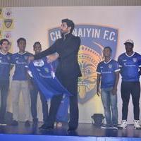 Abhishek Bachchan introduces ISL Chennaiyin FC team Photos | Picture 845343