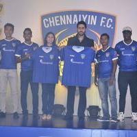 Abhishek Bachchan introduces ISL Chennaiyin FC team Photos | Picture 845345
