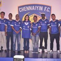 Abhishek Bachchan introduces ISL Chennaiyin FC team Photos | Picture 845351