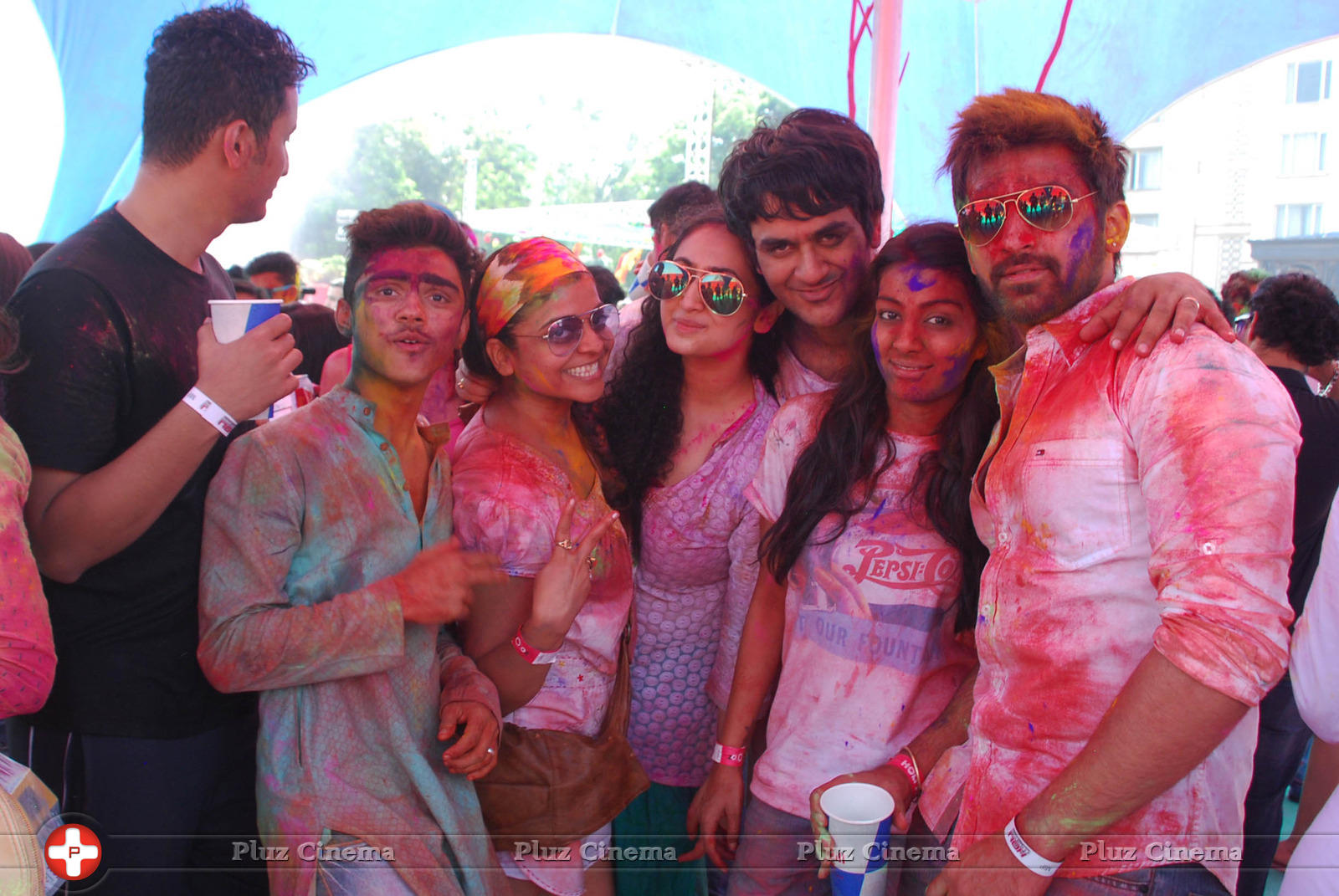 Celebrities at Plus91 Holi Reloaded 2015 Stills | Picture 983028