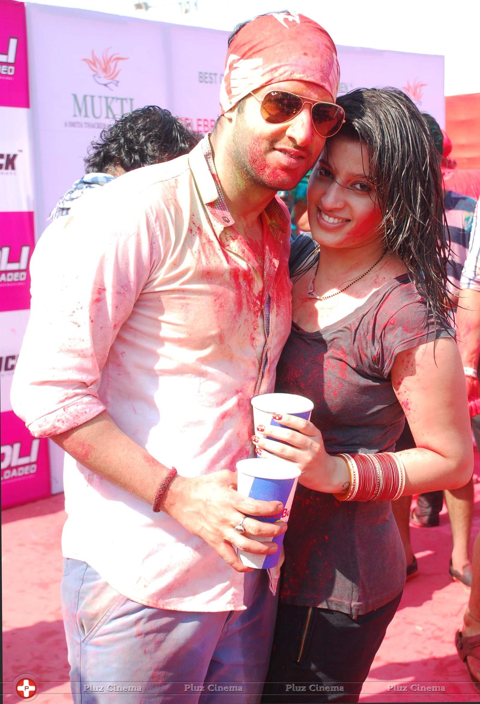 Celebrities at Plus91 Holi Reloaded 2015 Stills | Picture 983112