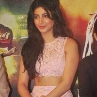 Shruthi Hassan at Gabbar Is Back Movie Trailer Launch Stills | Picture 1000726
