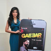 Shruti Haasan - Shruthi Hassan launches Gabbar Game Photos | Picture 1027432